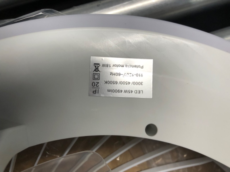 Photo 6 of  Ceiling Fan with Light **STOCK IMAGE REFERENCE ONLY -SEE PHOTOS**