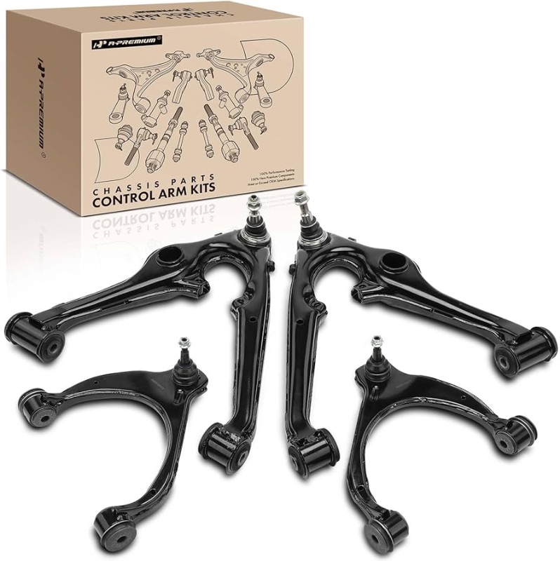 Photo 1 of **NEW**A-Premium Set of 4, Front Upper & Lower Control Arm Kit, with Ball Joint & Bushing, Compatible with Chevy GMC Cadillac - 2014-2020 - Silverado, Sierra, Tahoe, Suburban, Yukon (XL), Escalade (ESV)