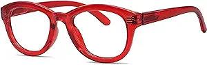 Photo 1 of Eyekepper Cat Eye Reading Glasses for Women Oversize Ladies Readers - Red 