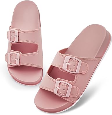 Photo 1 of Women Arch Support Soft Non-Slip Sandals Womans Comfortable Casual Walking Shoes with Breathable Ladies Lightweight Daily Sandals Flat / SIZE 36. 
