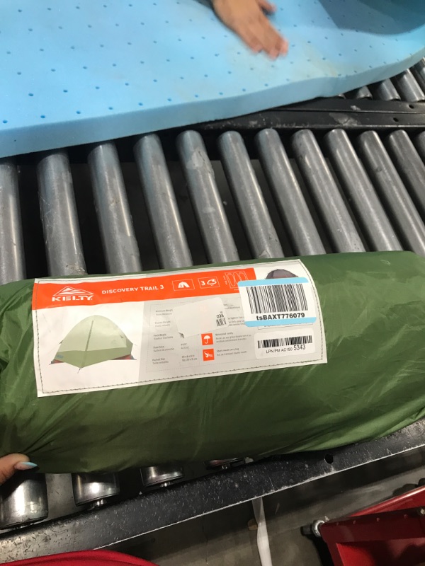 Photo 2 of Kelty Tents Kelty Discovery Trail Backpacking Tent, Lightweight and Easy to Setup Backpacking Shelter with 2 Aluminum Poles, Single Door Single Vestibule, Stuff Sack Included

