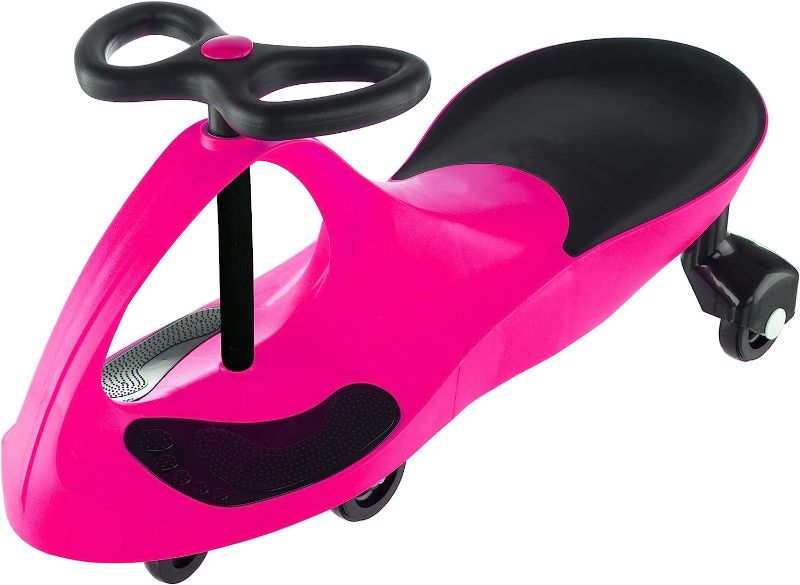 Photo 1 of Ride on Toy, Ride on Wiggle Car by Lil' Rider - Ride on Toys for Boys and Girls, 3 to 8 years -Hot Pink and Black, Large
