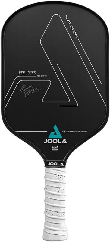 Photo 1 of JOOLA Ben Johns Hyperion CFS Pickleball Paddle - Official Ben Johns Paddle - USAPA Approved Racket for Tournament Play - Edge to Edge Sweet Spot, Durable Max Spin Surface & Elongated Handle
