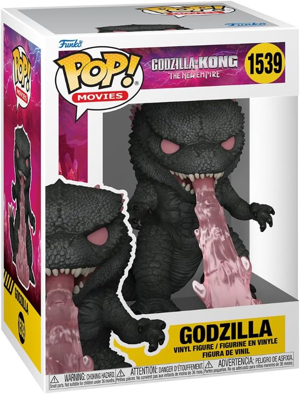Photo 1 of Funko Pop! Movies: Godzillla x Kong: The New Empire - Godzilla with Heat-Ray
