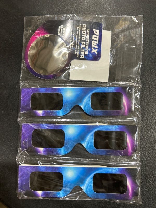 Photo 1 of 5 pack Solar Eclipse Glasses 