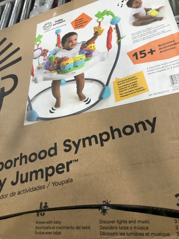 Photo 3 of Baby Einstein Neighborhood Symphony Activity Jumper with Lights and Melodies, Ages 6 months +