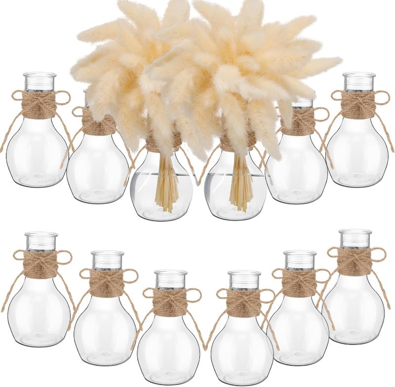 Photo 1 of 12PACK Plastic Bud Vases