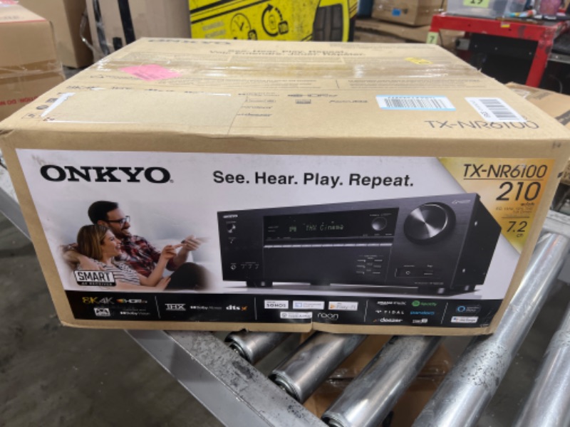 Photo 2 of Onkyo TX-NR6100 7.2 Channel THX Certified Network AV Receiver