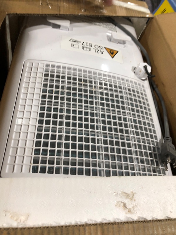 Photo 2 of Waykar 120 Pints Energy Star Home Dehumidifier for Spaces up to 6,000 Sq. Ft at Home, in Basements and Large Rooms with Drain Hose, Handle, Auto Defrost and Self-Drying. 120 Pints 6000 Sq. Ft White