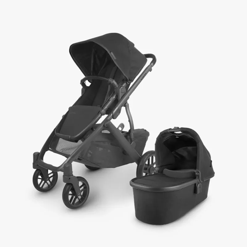 Photo 1 of Bugaboo Fox 5 All-Terrain Stroller, 2-in-1 Baby Stroller with Full Suspension, Easy Fold, Spacious Bassinet, Extendable Toddler Seat, One-Handed Maneuverability