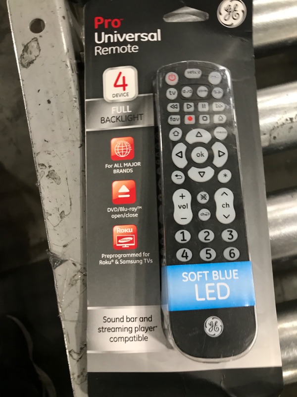 Photo 2 of GE 4-Device Universal Remote Control