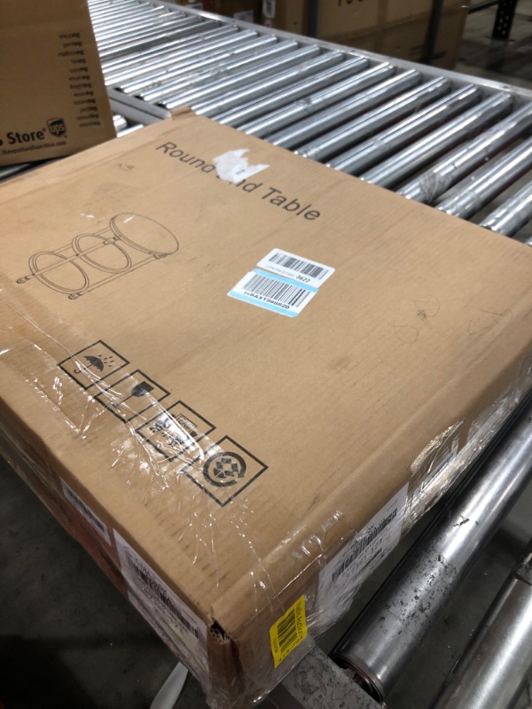 Photo 1 of End Table 3-Tier Round Side Table

