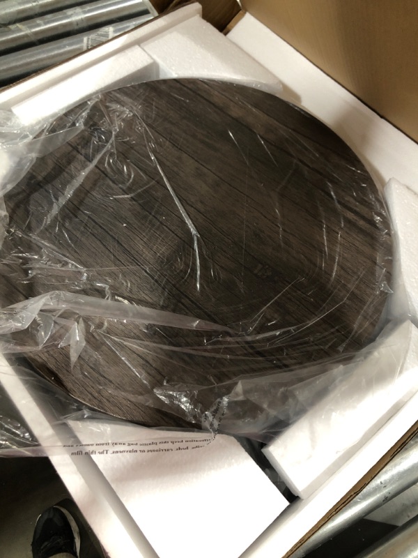 Photo 1 of End Table 3-Tier Round Side Table

