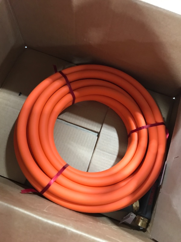 Photo 2 of YAMATIC Heavy Duty Garden Hose 5/8 in x 30 ft, Super Flexible Water Hose, All-weather, Lightweight, Burst 600 PSI
