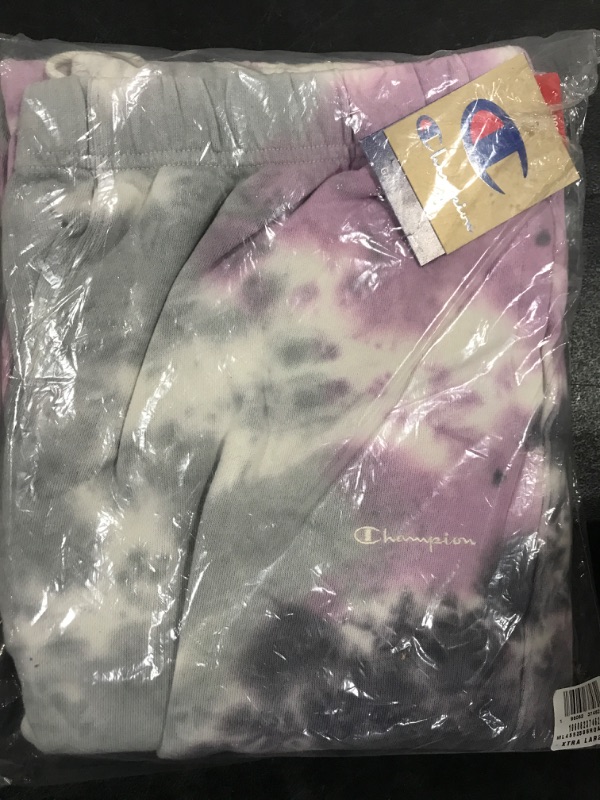 Photo 1 of [Size XL] Champion Sweats Tie Dye Grey and Pink