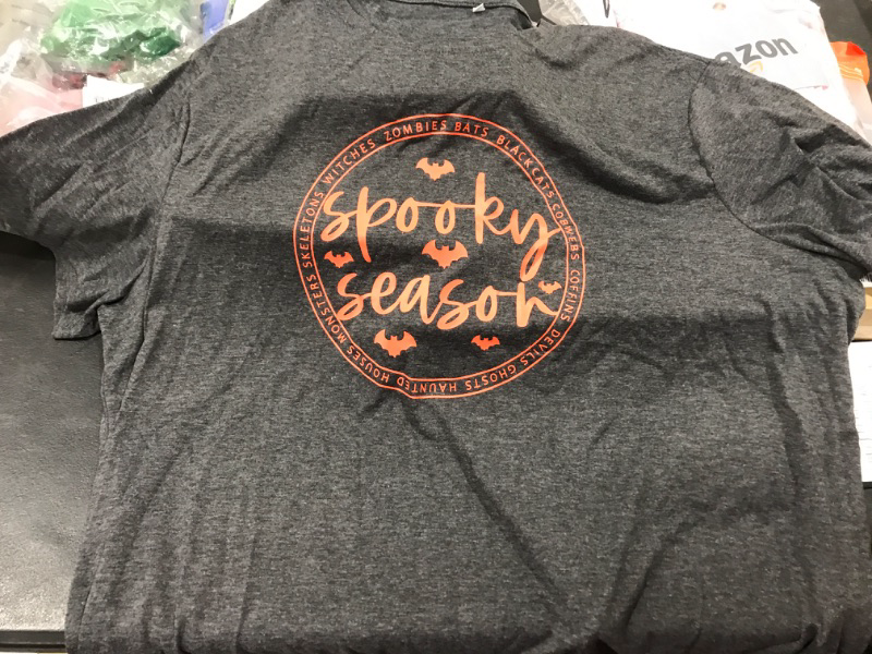 Photo 1 of [Size 3XL] Spooky Season T Shirt- Grey