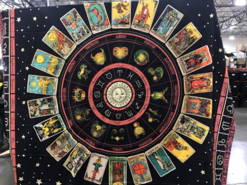 Photo 1 of Tarot Table Cover Tapestry Hanging Decor