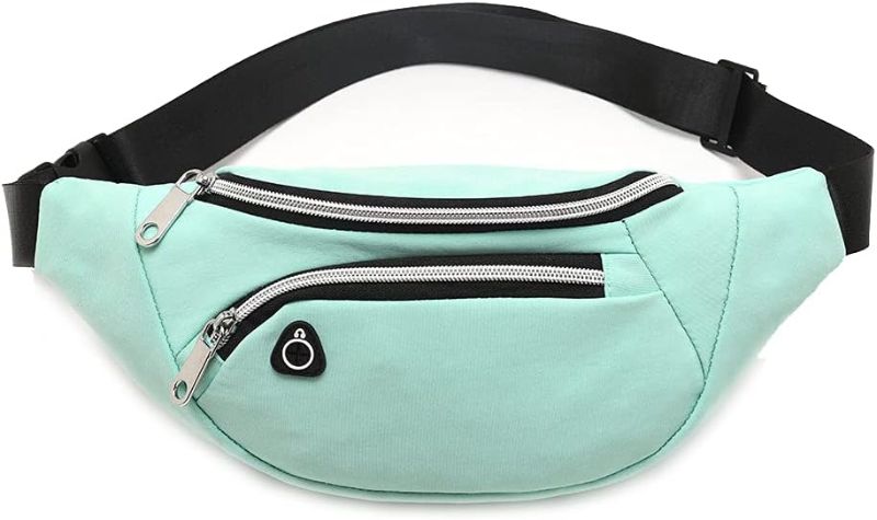 Photo 1 of Waist Pack Bag for Men&Women - Fanny Pack for Workout Traveling Running.(13302) Cyan 