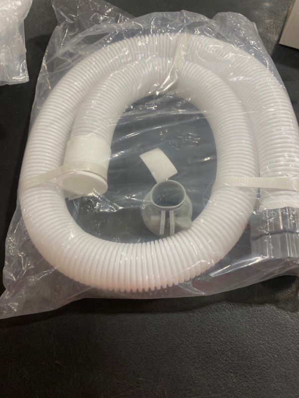 Photo 2 of Pool Hoses for Above Ground Pools,59"X1.5" Pool Pump Hose with Hose Adapters, 1.5 Pool Replacement Hose for Filter Pumps,Sand Filters and Saltwater Systems(1hose&1adapter)
