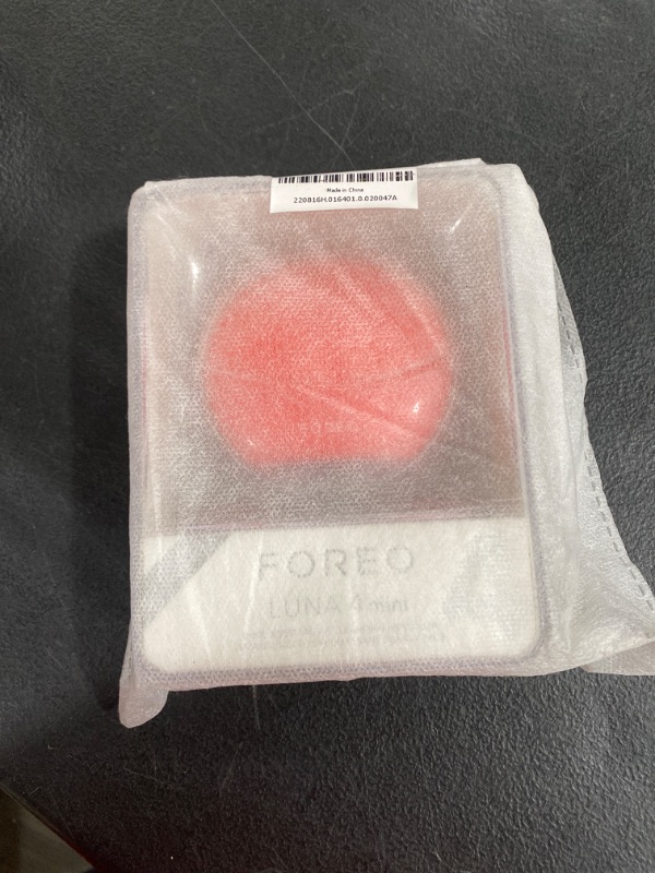 Photo 2 of FOREO Luna 4 Mini Face Cleansing Brush & Face Massager | Premium Face Care | Enhances Absorption of Facial Skin Care Products | Simple Skin Care Tools | for All Skin Types Coral