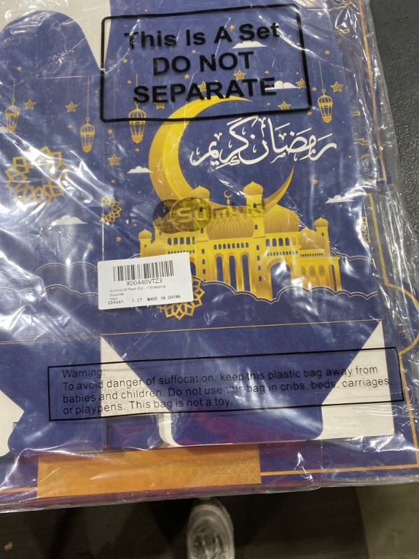 Photo 2 of Sumind 48 Pack Ramadan Treat Boxes and Eid Gift Cards Envelopes Eid Mubarak Gift Box with Handle Mosque Star Moon Lantern Eid Al-Fitr Box Ramadan Goodie Candy Box for Eid Party Decor Wrapping Supplies