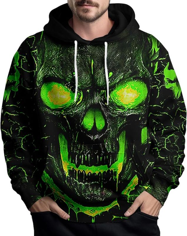 Photo 1 of 21Grams Unisex 3D Printed Graphic Colorful Novelty Hoodies Winter Pullover Hooded Sweatshirt for Christmas Halloween -- SIZE XXL