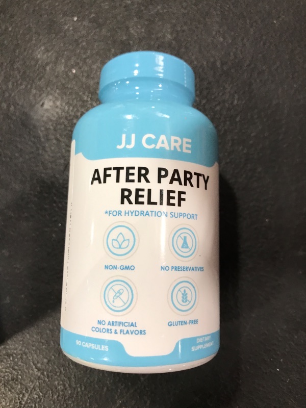 Photo 1 of  JJ Care AFTER PARTY RELIEF CAPSULES Exp 11/2025 Hangover