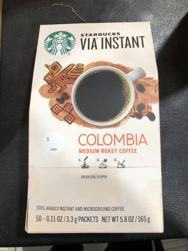 Photo 2 of Starbucks VIA Ready Brew Colombia Coffee, 50-Count--EXP 21 JUNE 2024
