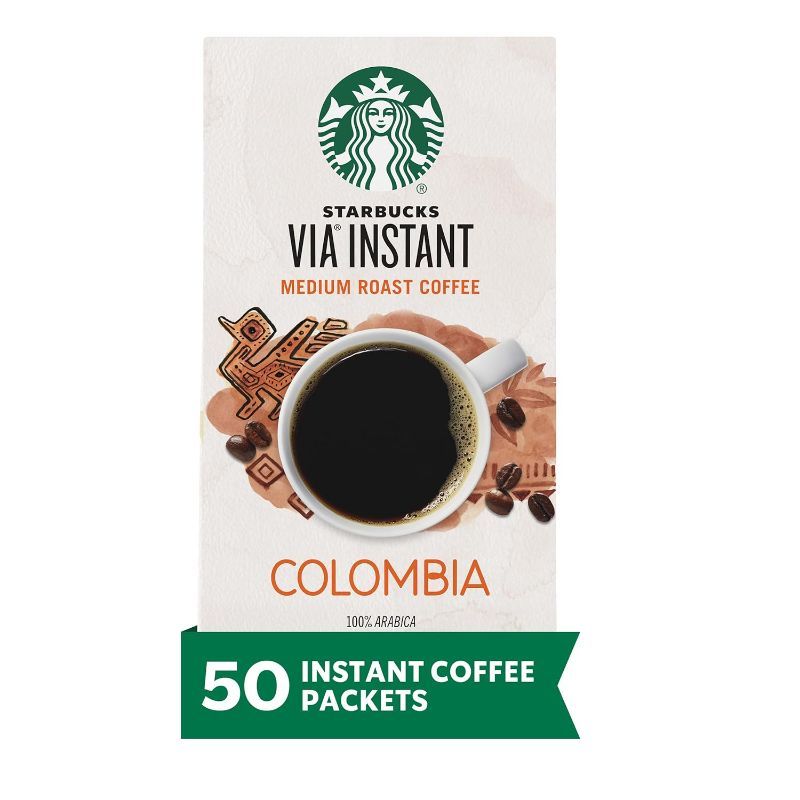 Photo 1 of Starbucks VIA Ready Brew Colombia Coffee, 50-Count--EXP 21 JUNE 2024
