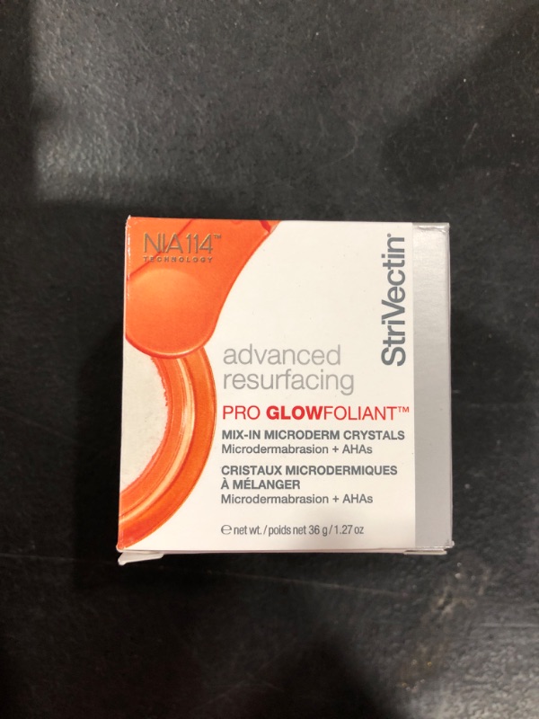Photo 2 of StriVectin Pro GlowFoliant Mix-In Microderm Crystals for Exfoliation, 36 g.