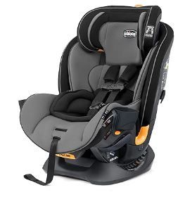 Photo 1 of Chicco Fit4 4-in-1 Convertible Car Seat, Rear-Facing Seat for Infants 4-40 lbs., Forward-Facing Car Seat 25-65 lbs., Booster 40-100 lbs. | Onyx/Black/Greyh (Pack of 1)