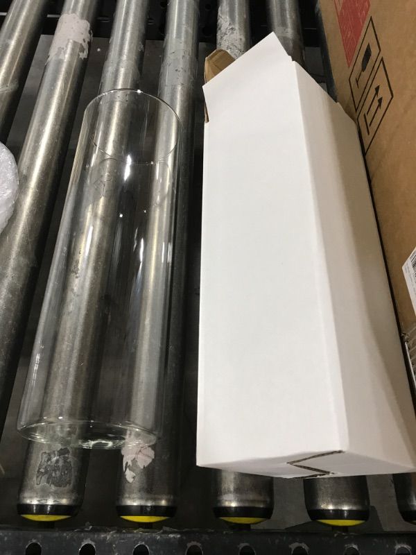Photo 1 of 12 INCH GLASS CYLINDER VASE