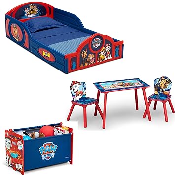 Photo 1 of Delta Children 5-Piece Toddler Room-in-a-Box Set, Paw Patrol