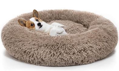 Photo 1 of perpets Orthopedic Dog Bed Comfortable Donut Cuddler Round Dog Bed Ultra Soft Washable Dog and Cat Cushion Bed