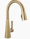 Photo 1 of Delta Lenta Single-Handle Pull-Down Kitchen Faucet with ShieldSpray