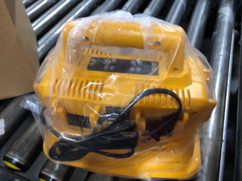 Photo 2 of ?Upgrade? DSANKE DCB104 6 Port Charger Replace for DeWalt 20V Battery Charger Station Compatible with Dewalt 20V/60V Battery DCB200 DCB201 DCB203 DCB204 DCB206 DCB181 DCB180 DCB606 DCB612 DCB609