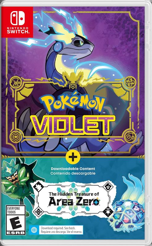 Photo 1 of Pokémon™ Violet + The Hidden Treasure of Area Zero Bundle (Game+DLC) - US Version
