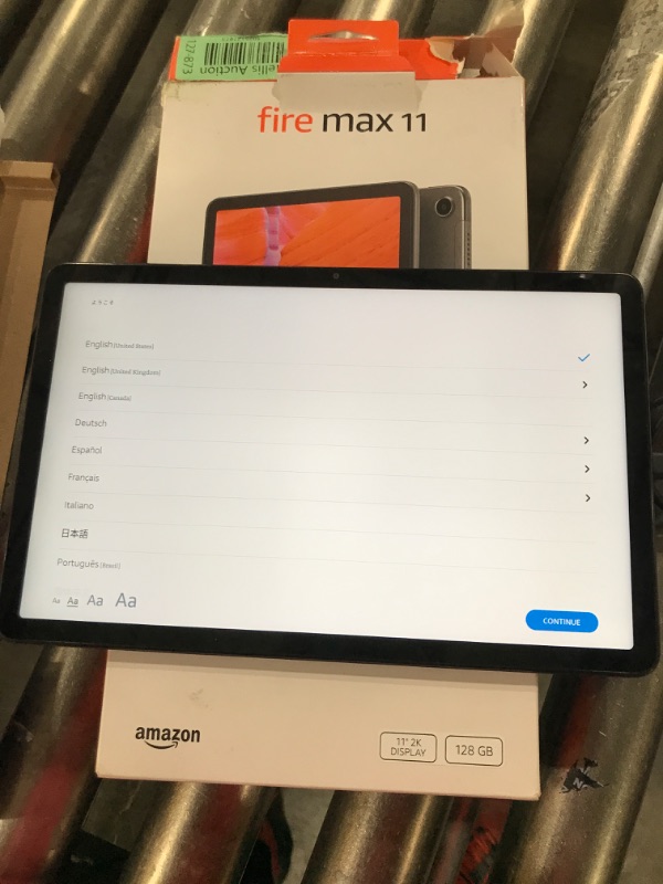 Photo 2 of Amazon Fire Max 11 tablet, vivid 11” display, all-in-one for streaming, reading, and gaming, 14-hour battery life, optional stylus and keyboard, 128 GB, Gray, without lockscreen ads
