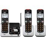 Photo 1 of At&T BL102-3 DECT 6.0 3-Handset Cordless Phone for Home with Answering Machine Call Blocking Caller ID Announcer Audio Assist Intercom and Unsurp
