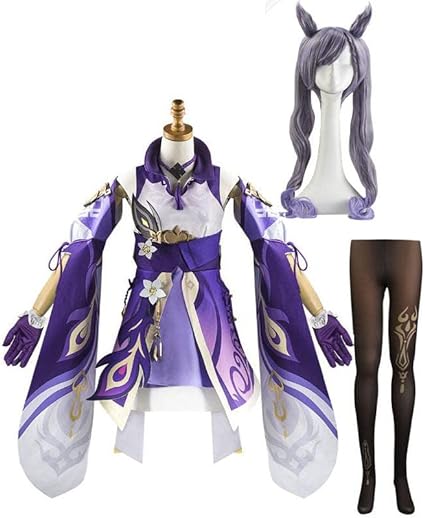 Photo 1 of Cosplay Life Genshin Impact Costume Complete Anime RPG Costume Set with Wig for Cosplay - Halloween Outfit For Unisex Adult