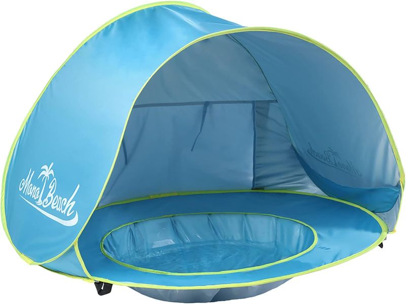 Photo 1 of Monobeach Baby Beach Tent Pop Up Portable Shade Pool UV Protection Sun Shelter for Infant