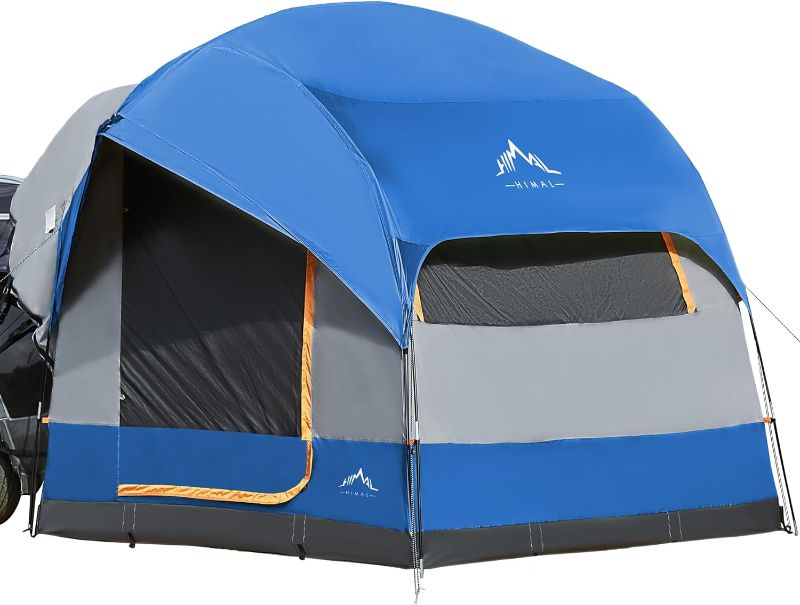 Photo 1 of SUV Tent for Camping, Waterproof PU3000mm Spacious Double Layer Design for 5-8 Person, Includes Rainfly and Storage Bag, 8FT L x 8FT W x 7.2FT H
