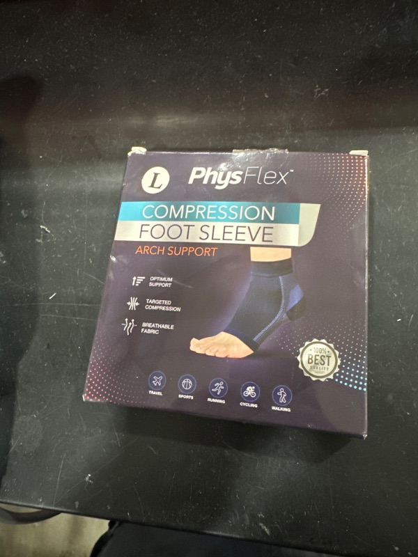 Photo 2 of Compression Socks for Plantar Fasciitis, Achilles Tendonitis Relief - (1 Pair) Ankle Compression Sleeve for Heel Spurs, Foot Swelling & Fatigue - Arch Support Brace for Everyday Use