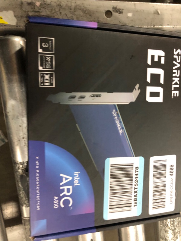 Photo 3 of Intel Arc A310 ECO, 4GB GDDR6, 50W TBP, Low-Profile, Single Fan, Single Slot, HDMI x1, Mini DisplayPort x2, SA310L-4G