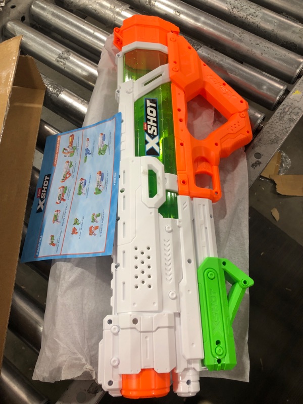 Photo 2 of X-Shot Fast-Fill Epic Water Blaster by ZURU, Watergun for Summer, XShot Water Toys, Squirt Gun Soaker (Fills with Water in Just 1 Second!) Big Water T
