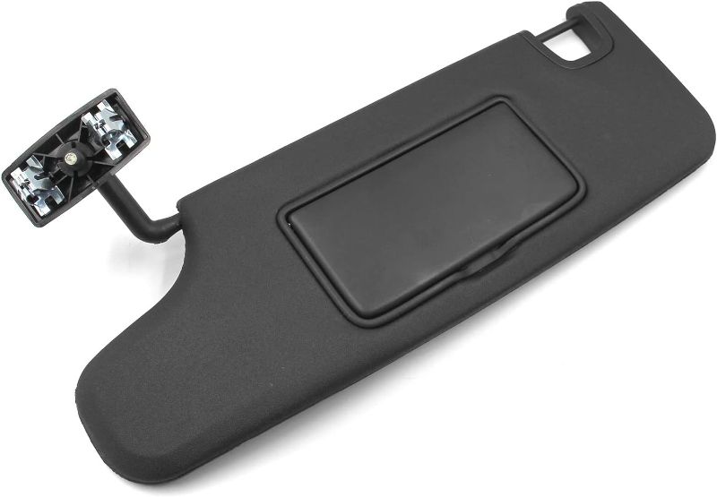 Photo 1 of Nakuuly Left Driver Side Sun Visor Black Compatible with Jeep Wrangler JK 2007-2018 Replace 6CJ07DX9AA