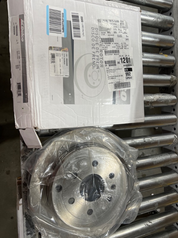 Photo 2 of ACDelco Silver 18A2543A Rear Disc Brake Rotor