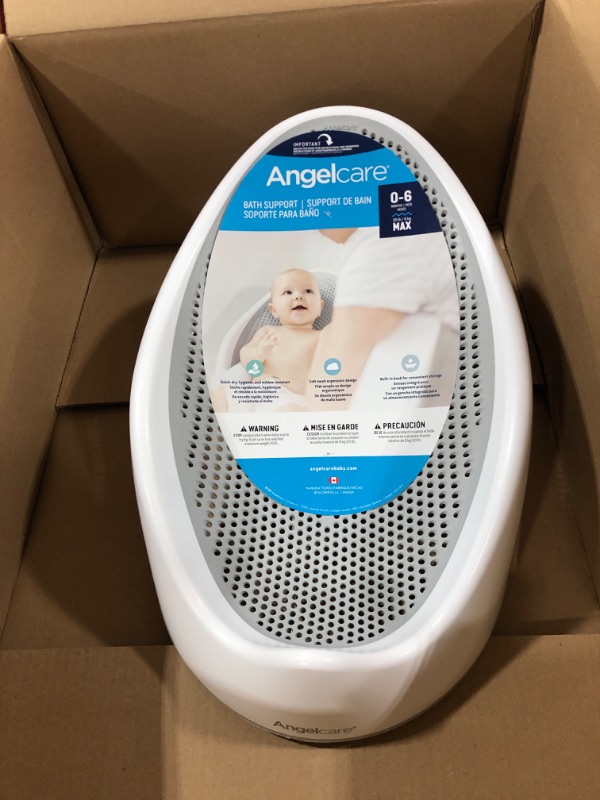 Photo 2 of Angelcare Baby Bath Support (Grey) | Ideal for Babies Less than 6 Months Old