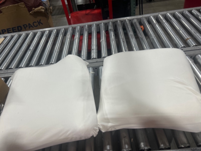 Photo 1 of 2 white weighted pillows 