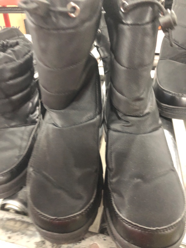 Photo 1 of BLACK SNOW BOOTS / 8